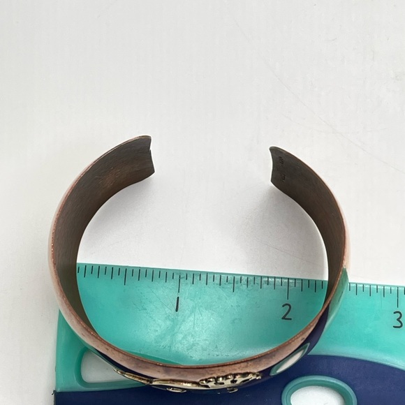 Corre Brass Copper Turquoise Bracelet! - Picture 6 of 6